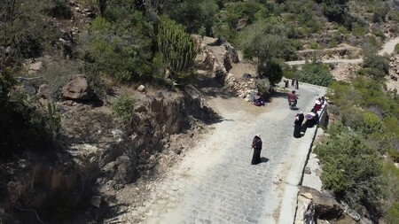 Road Pavement in Taiz Governorate. 